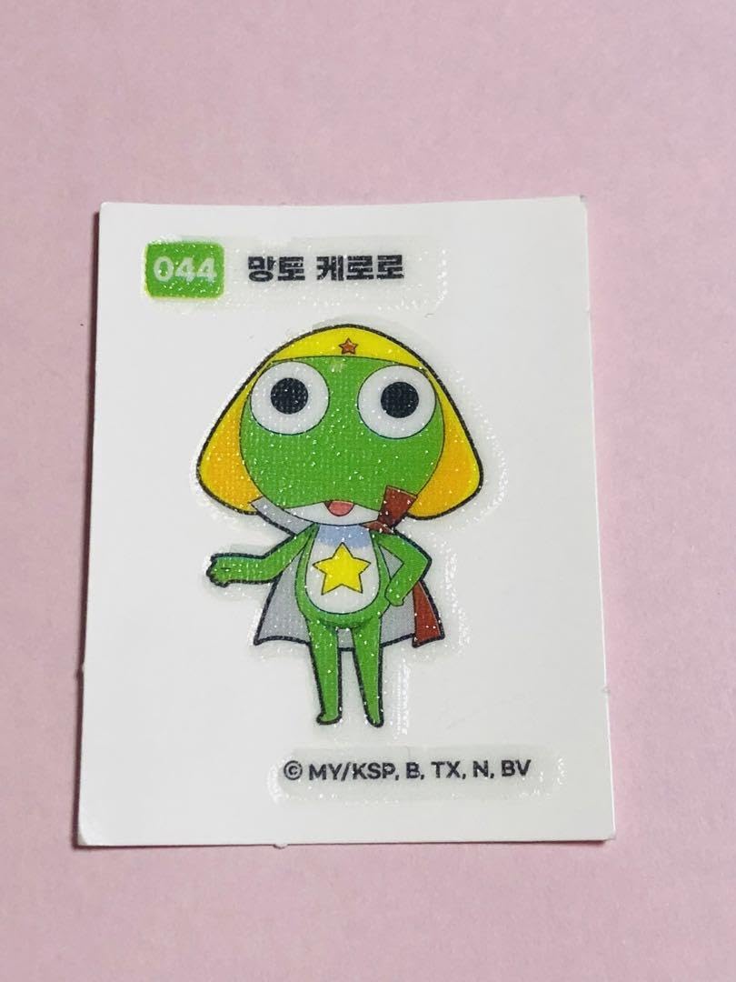 Amazon.co.jp: 韓国限定ケロロ軍曹 ケロロパンステッカーシール 044